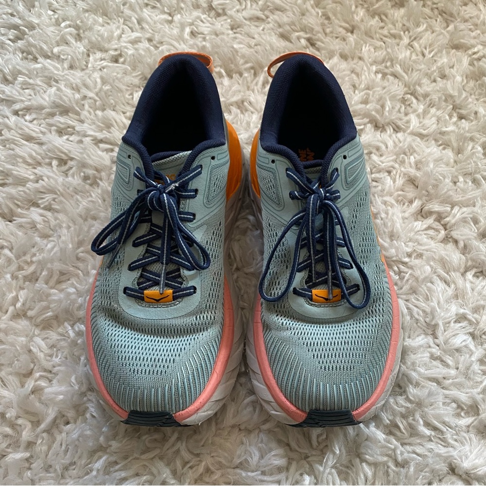 Blue Hoka Shoes